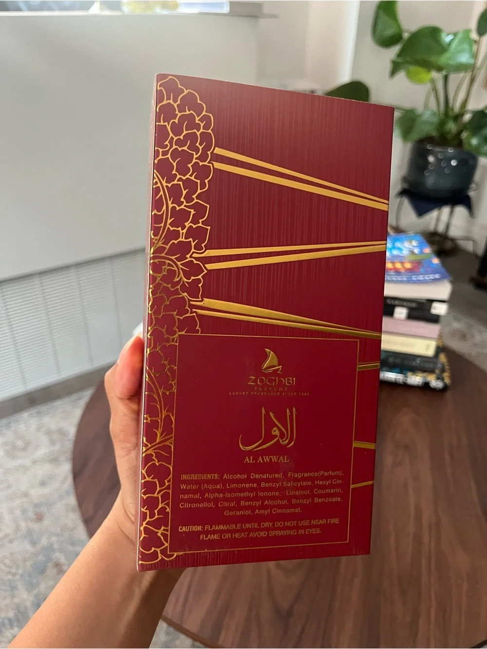 Al Awwal Malaki Rojo (Red Edition) Eau de Par fum by Zakat/Nusuk